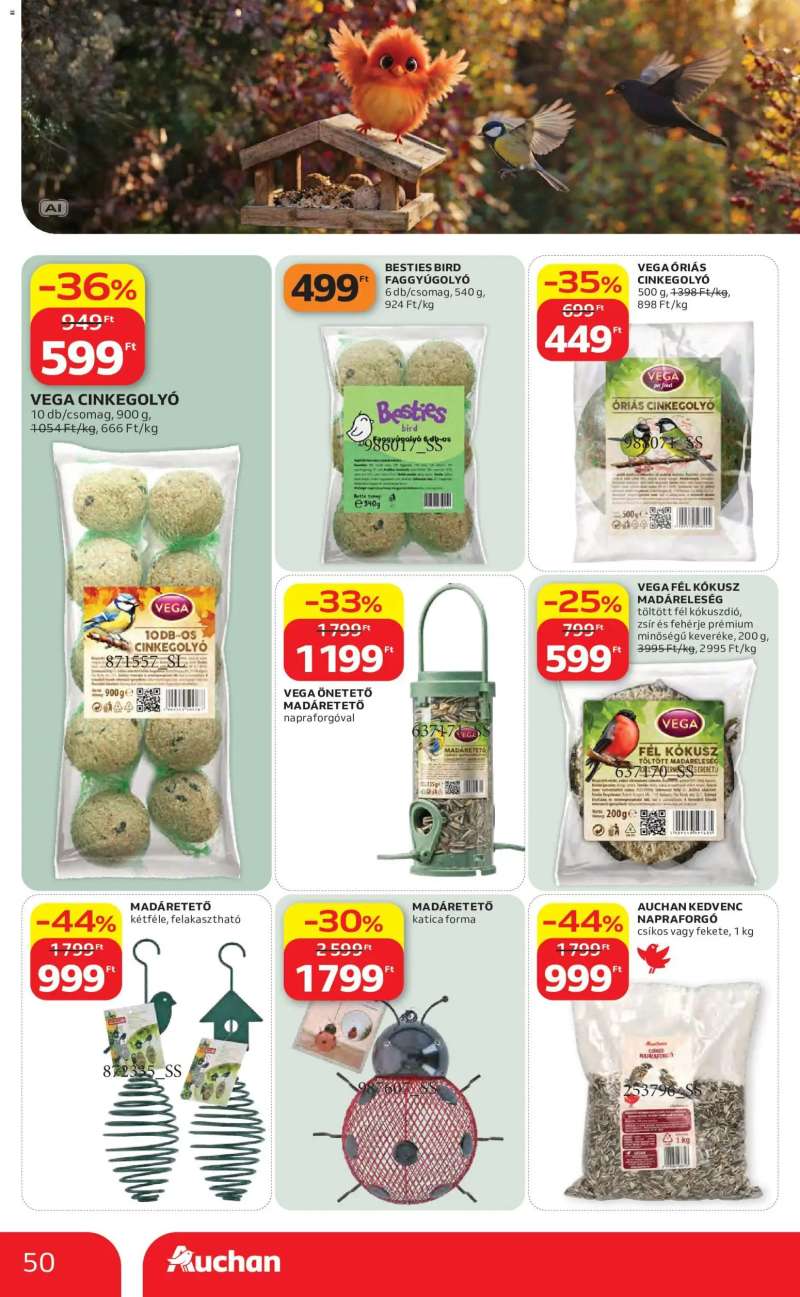 Auchan Auchan akciós újság 50 oldal