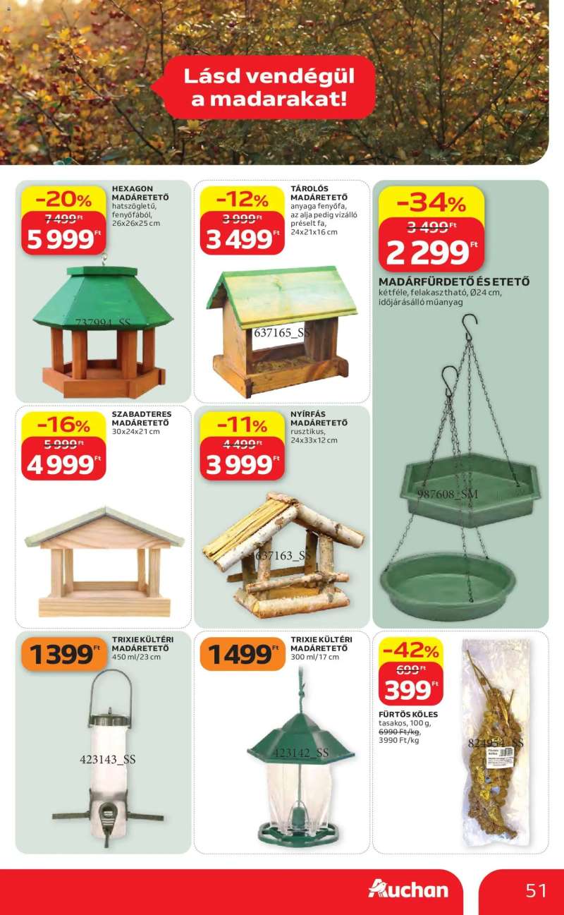 Auchan Auchan akciós újság 51 oldal