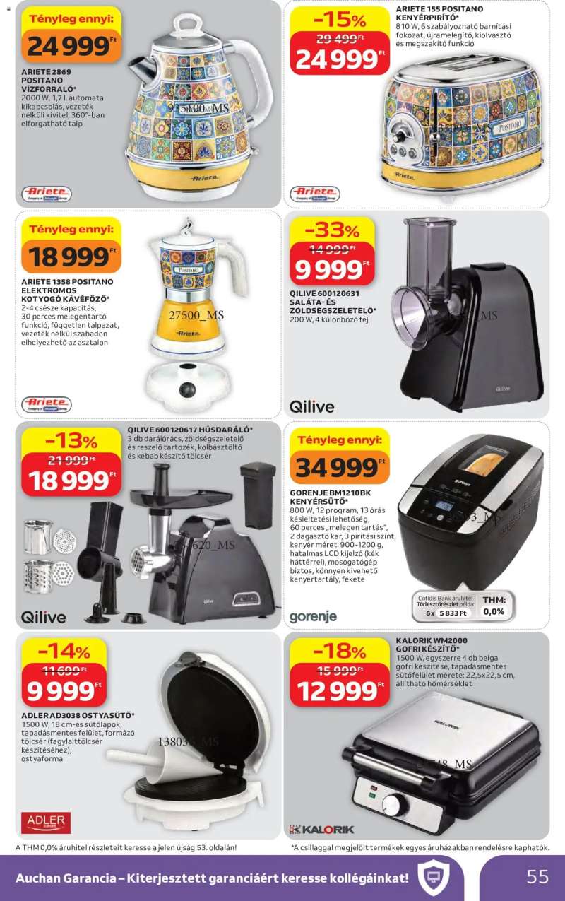 Auchan Auchan akciós újság 55 oldal