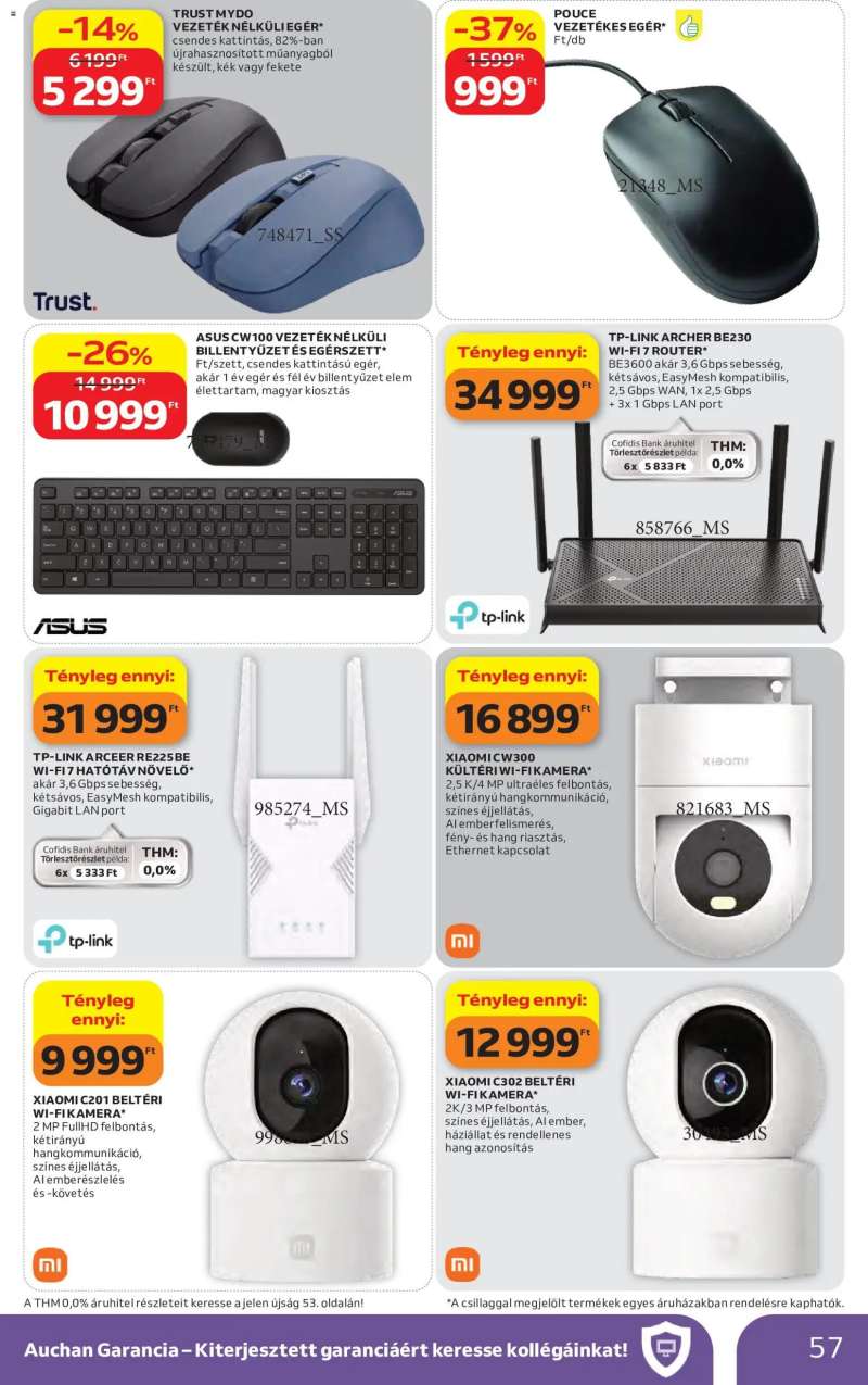 Auchan Auchan akciós újság 57 oldal