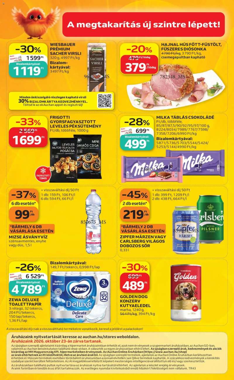 Auchan Auchan akciós újság 58 oldal