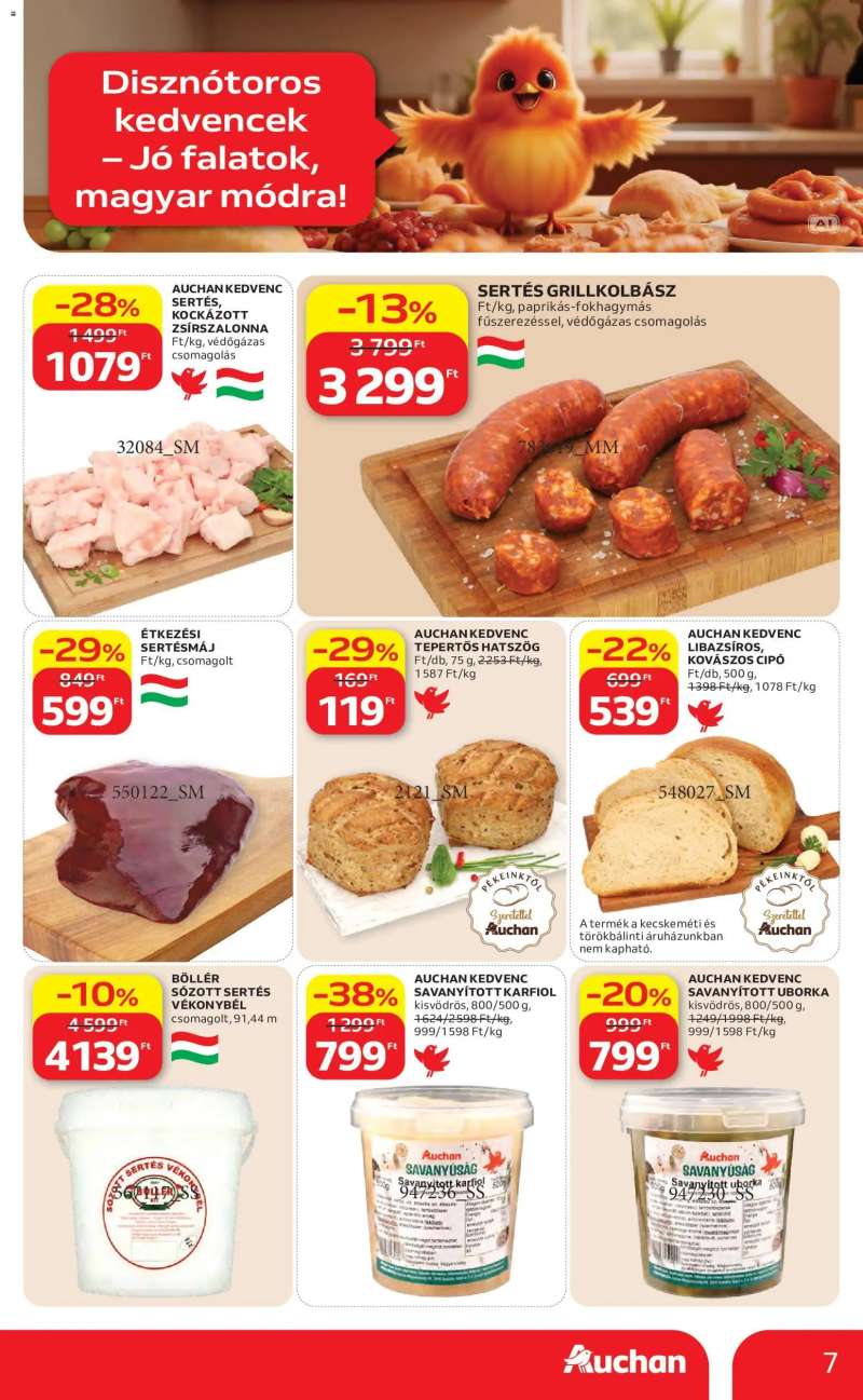 Auchan Auchan akciós újság 7 oldal