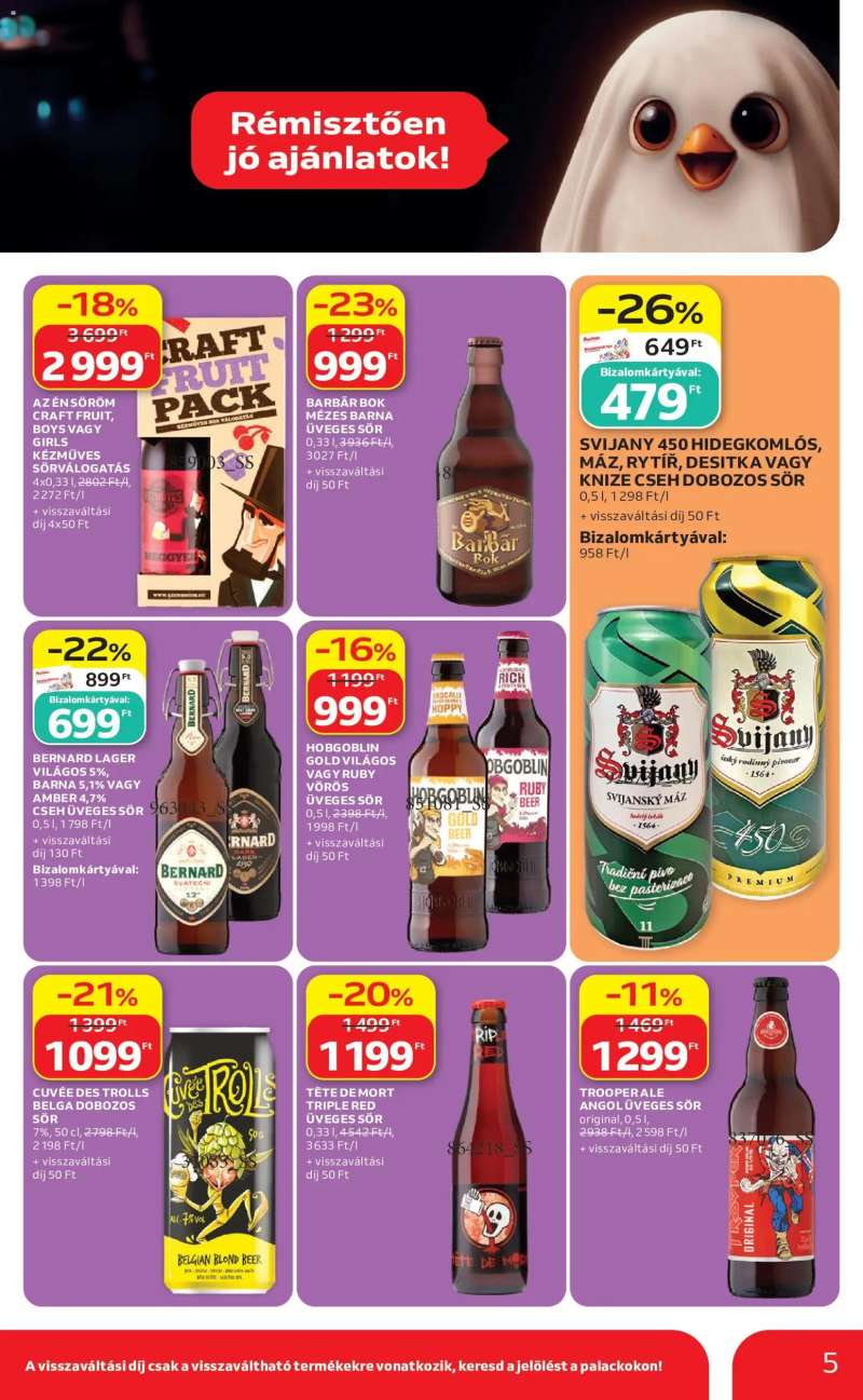 Auchan Auchan Halloweeni ajánlatok 5 oldal