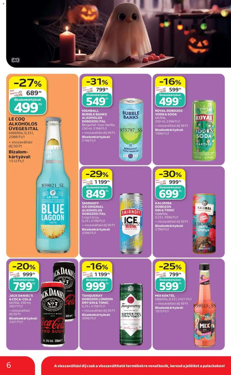 Auchan Auchan Halloweeni ajánlatok 6 oldal