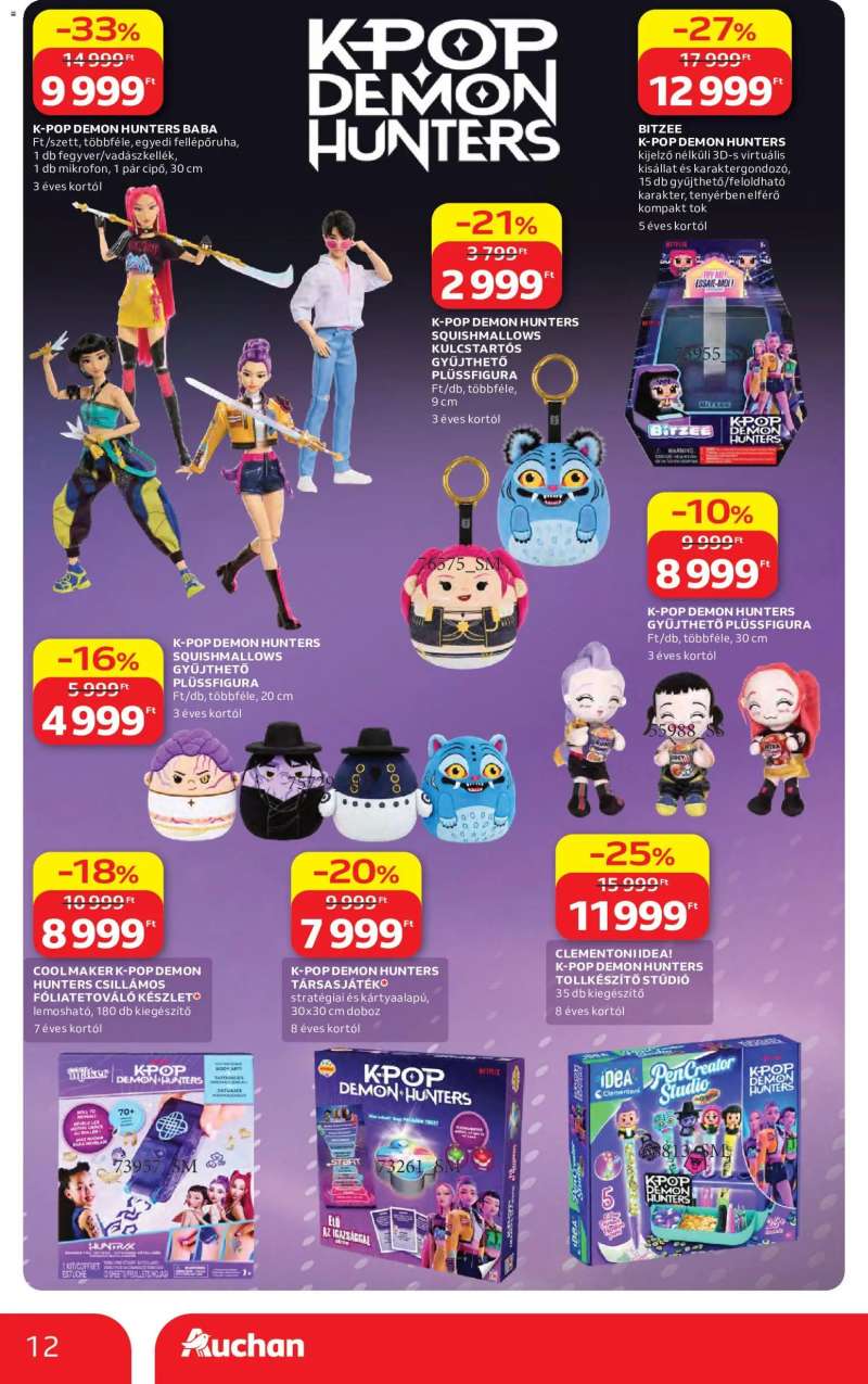 Auchan Auchan Karácsonyi ajánlataink 12 oldal