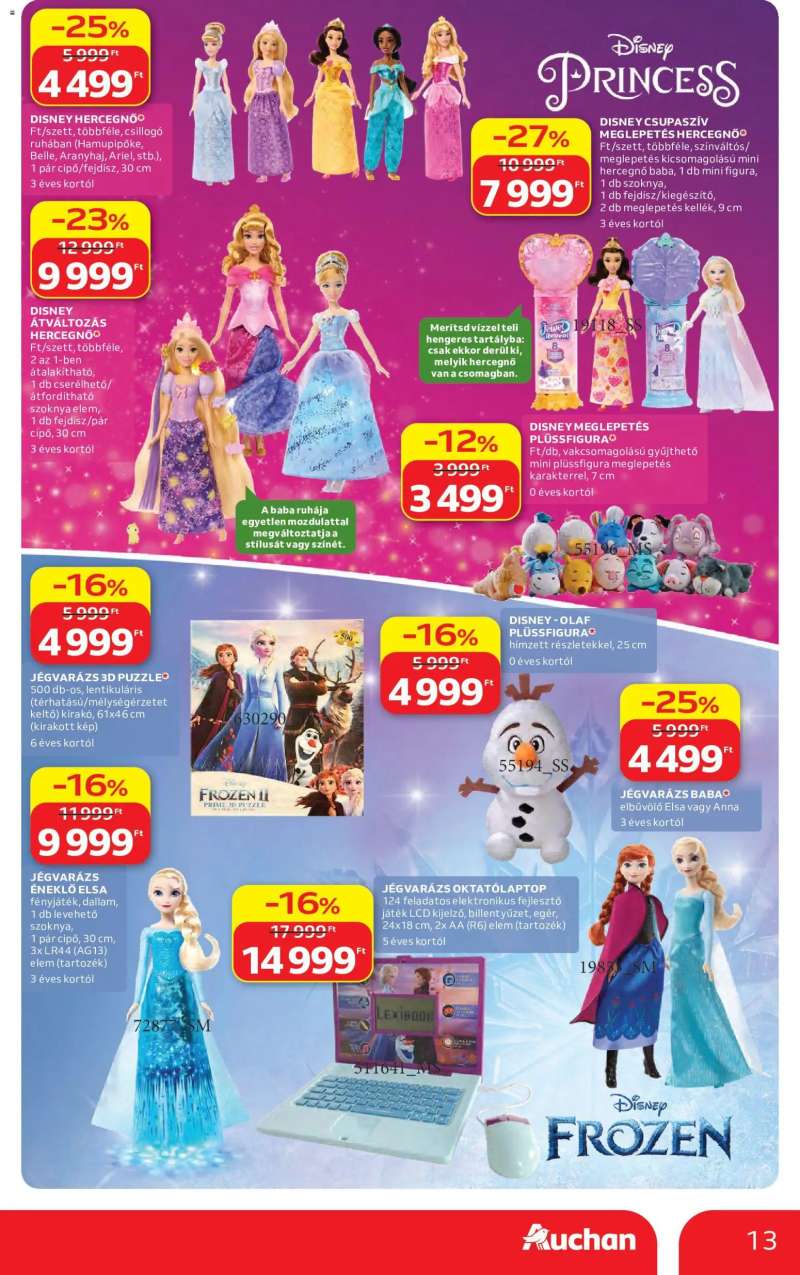 Auchan Auchan Karácsonyi ajánlataink 13 oldal