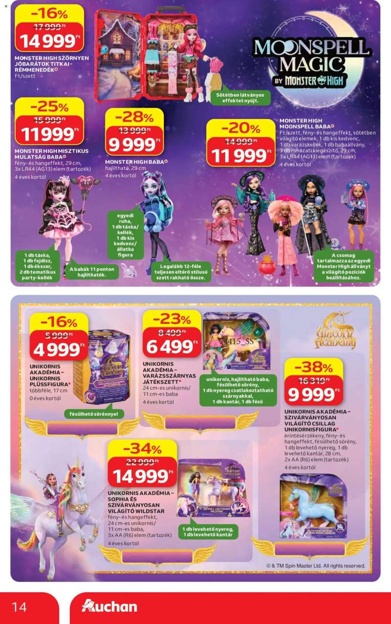 Auchan Auchan Karácsonyi ajánlataink 14 oldal