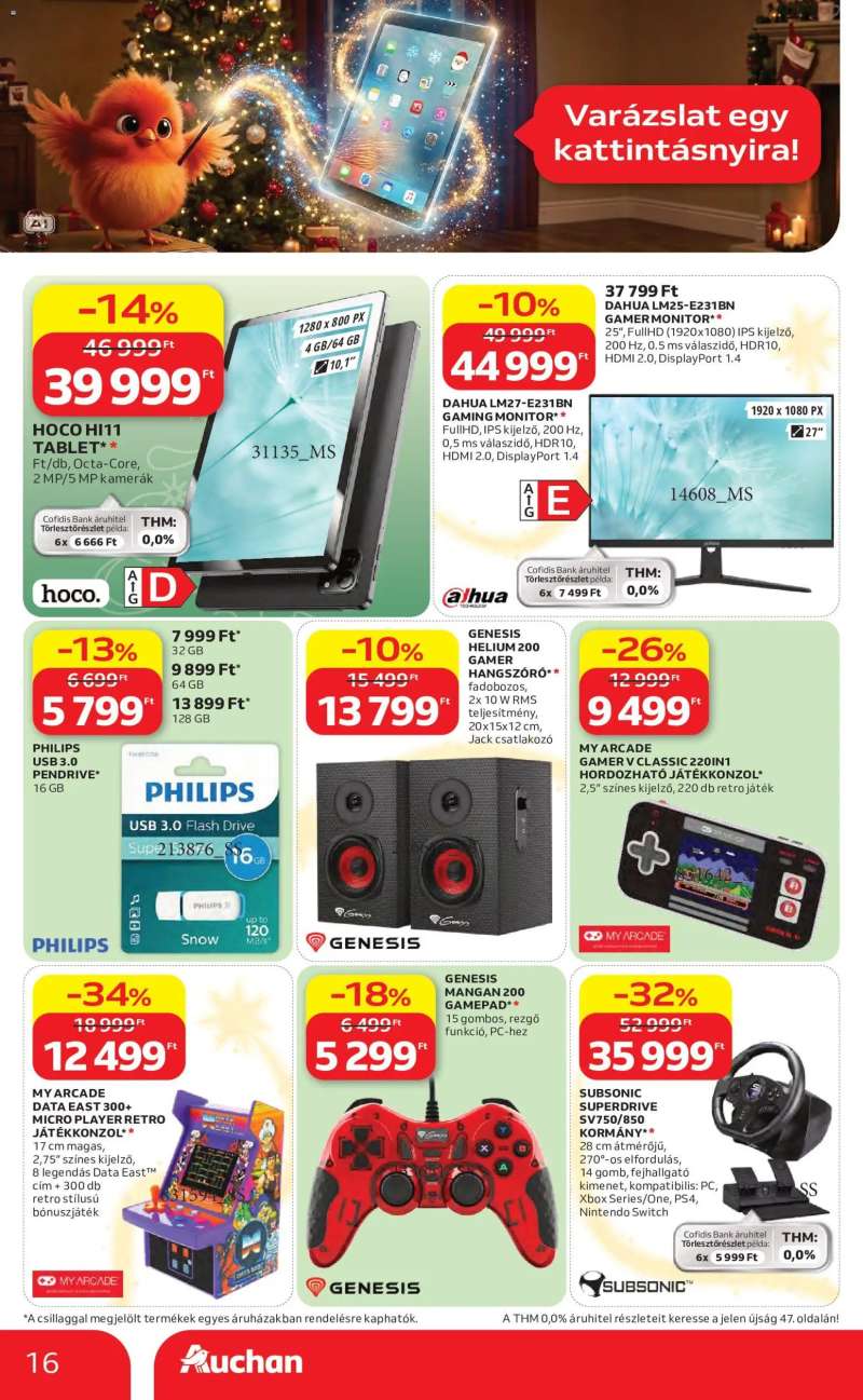 Auchan Auchan Karácsonyi ajánlataink 16 oldal