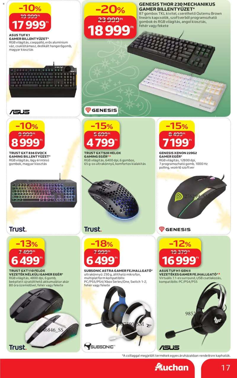 Auchan Auchan Karácsonyi ajánlataink 17 oldal