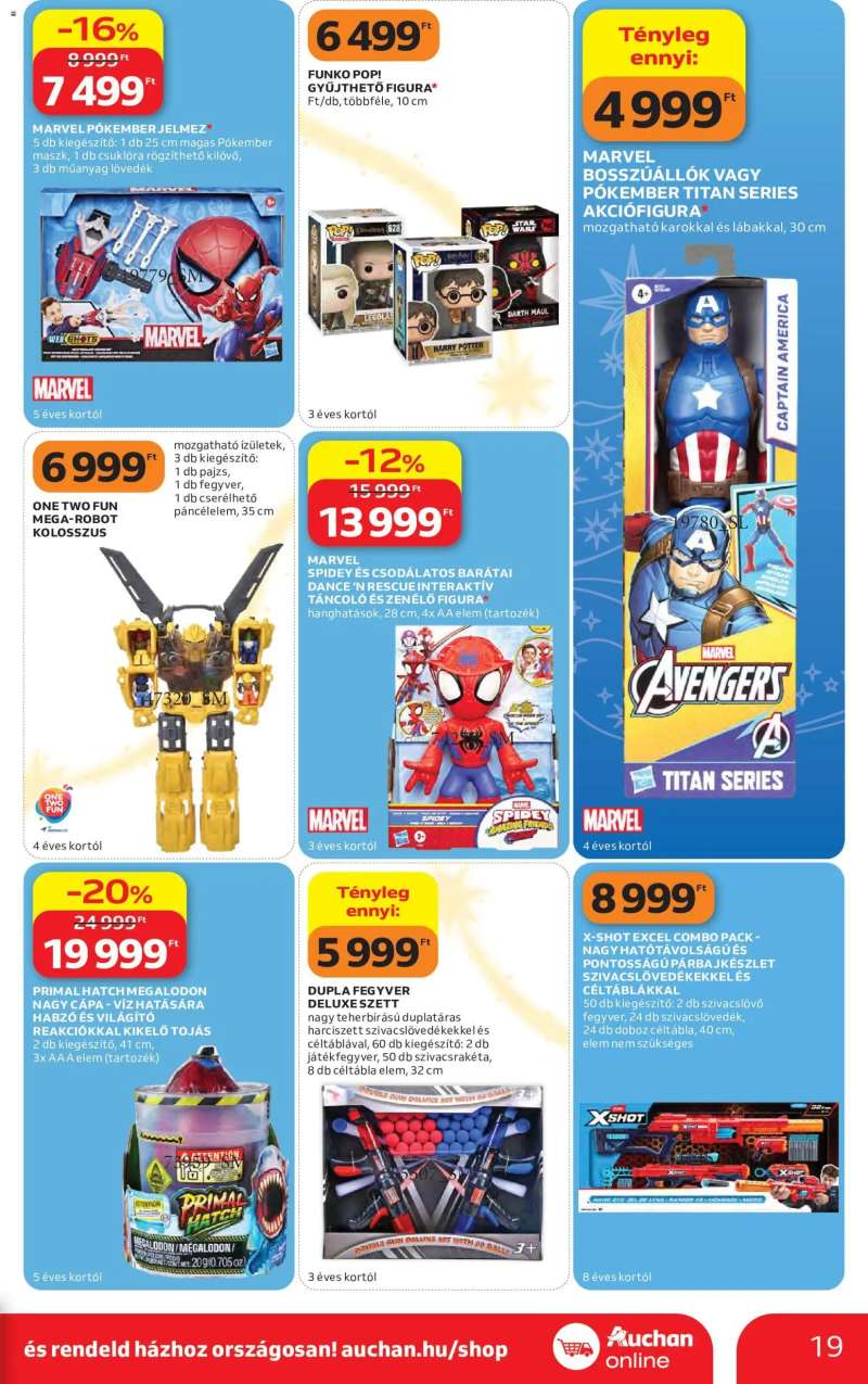 Auchan Auchan Karácsonyi ajánlataink 19 oldal