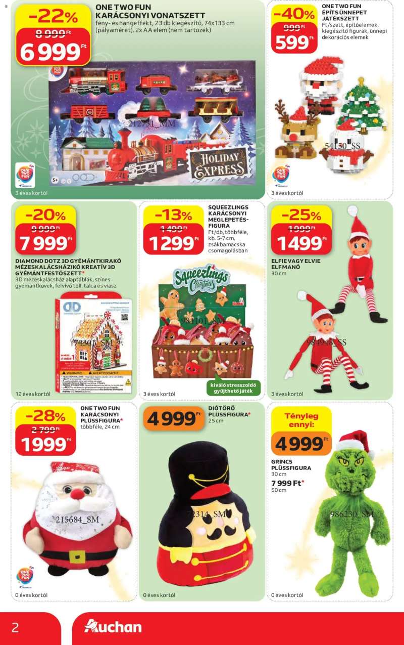 Auchan Auchan Karácsonyi ajánlataink 2 oldal