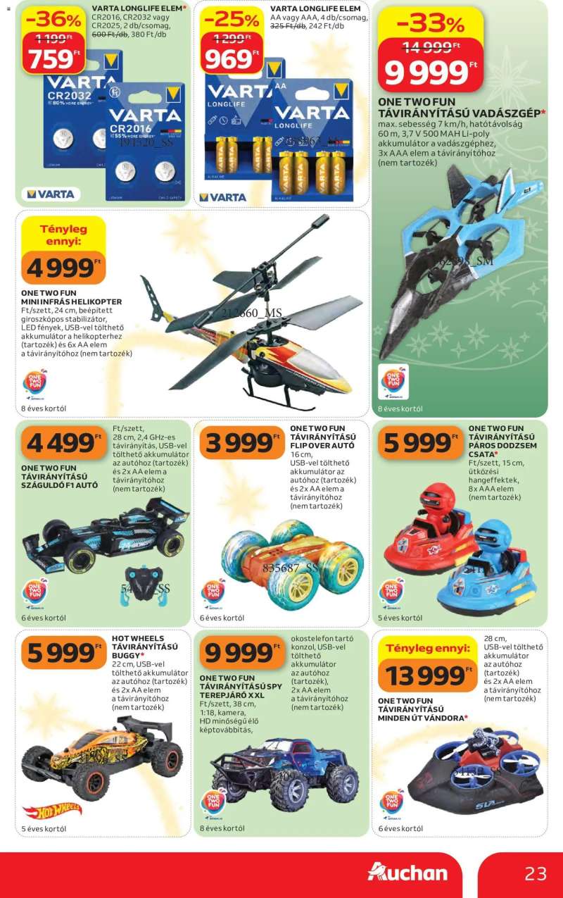 Auchan Auchan Karácsonyi ajánlataink 23 oldal