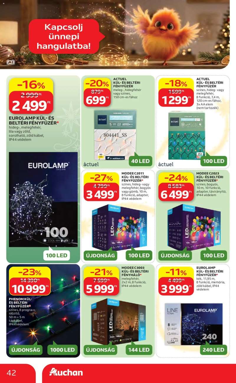 Auchan Auchan Karácsonyi ajánlataink 42 oldal