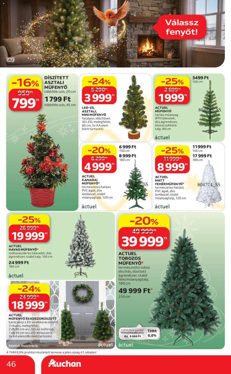 Auchan Auchan Karácsonyi ajánlataink 46 oldal