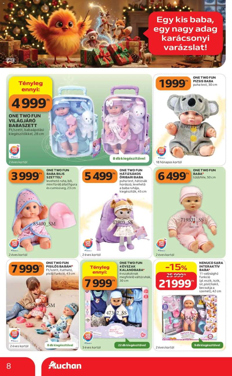 Auchan Auchan Karácsonyi ajánlataink 8 oldal