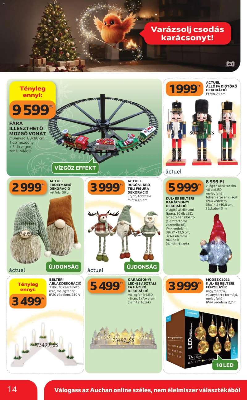 Auchan Auchan Szupermarket akciós újság 14 oldal