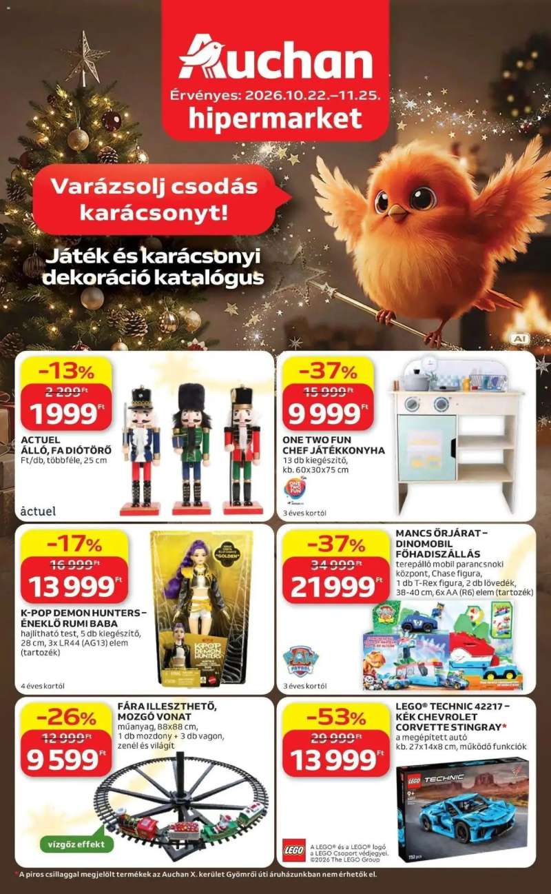 Auchan Auchan akciós újság Kecskemét 1 oldal