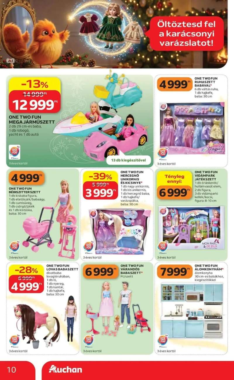 Auchan Auchan akciós újság Kecskemét 10 oldal