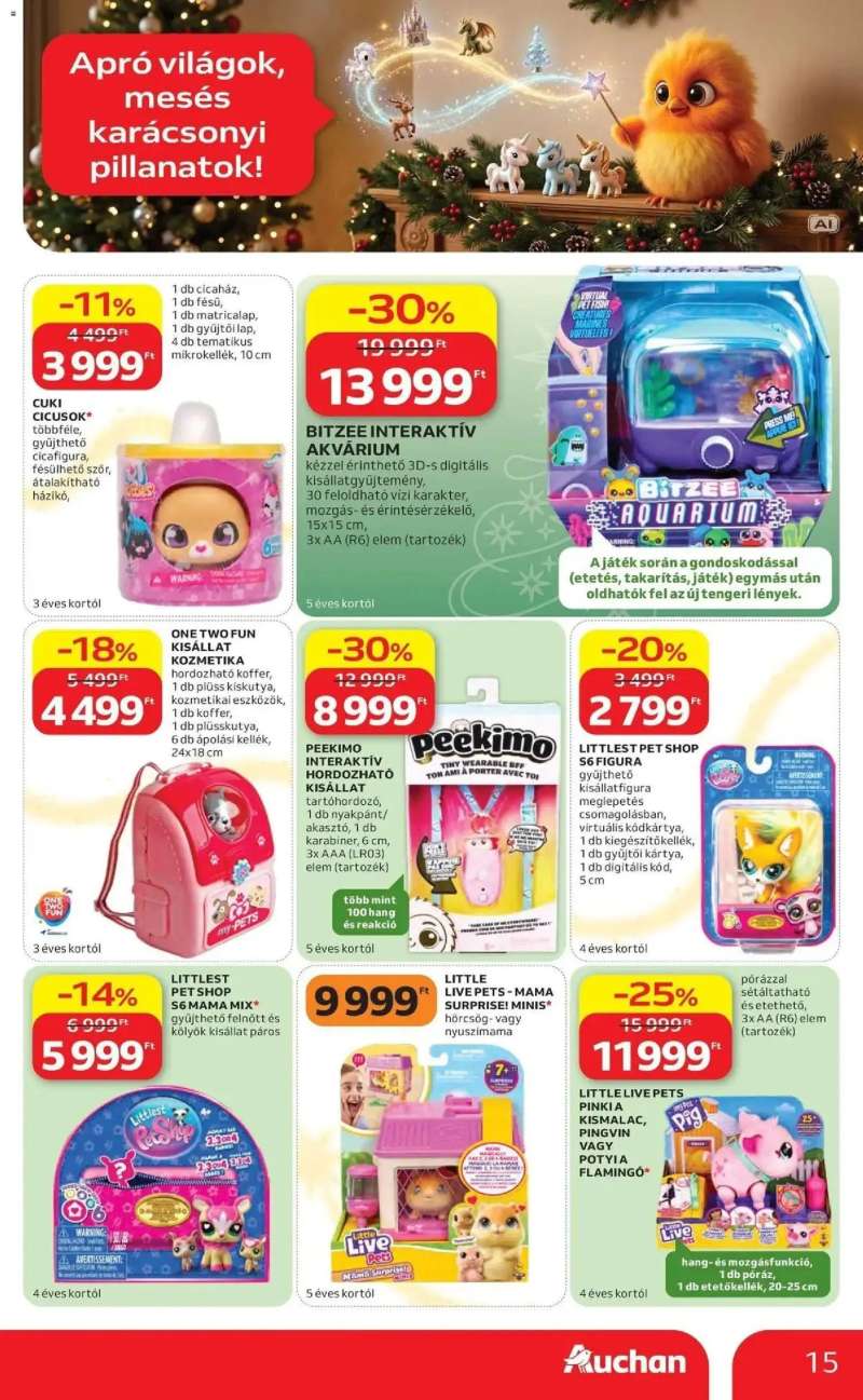 Auchan Auchan akciós újság Kecskemét 15 oldal