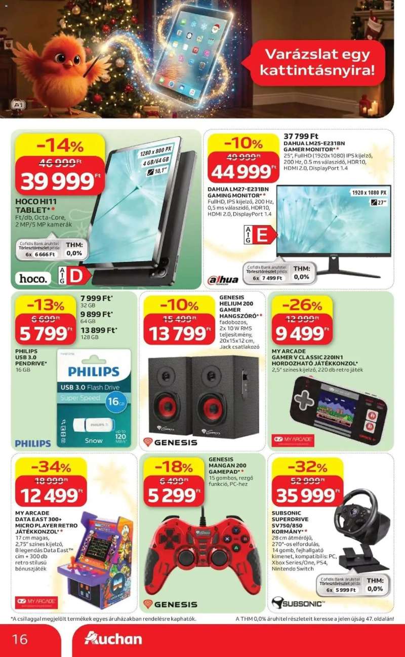 Auchan Auchan akciós újság Kecskemét 16 oldal