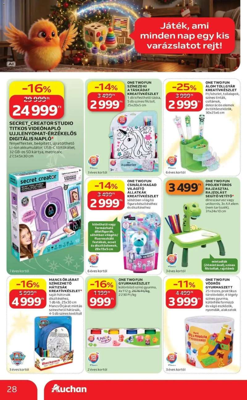 Auchan Auchan akciós újság Kecskemét 28 oldal