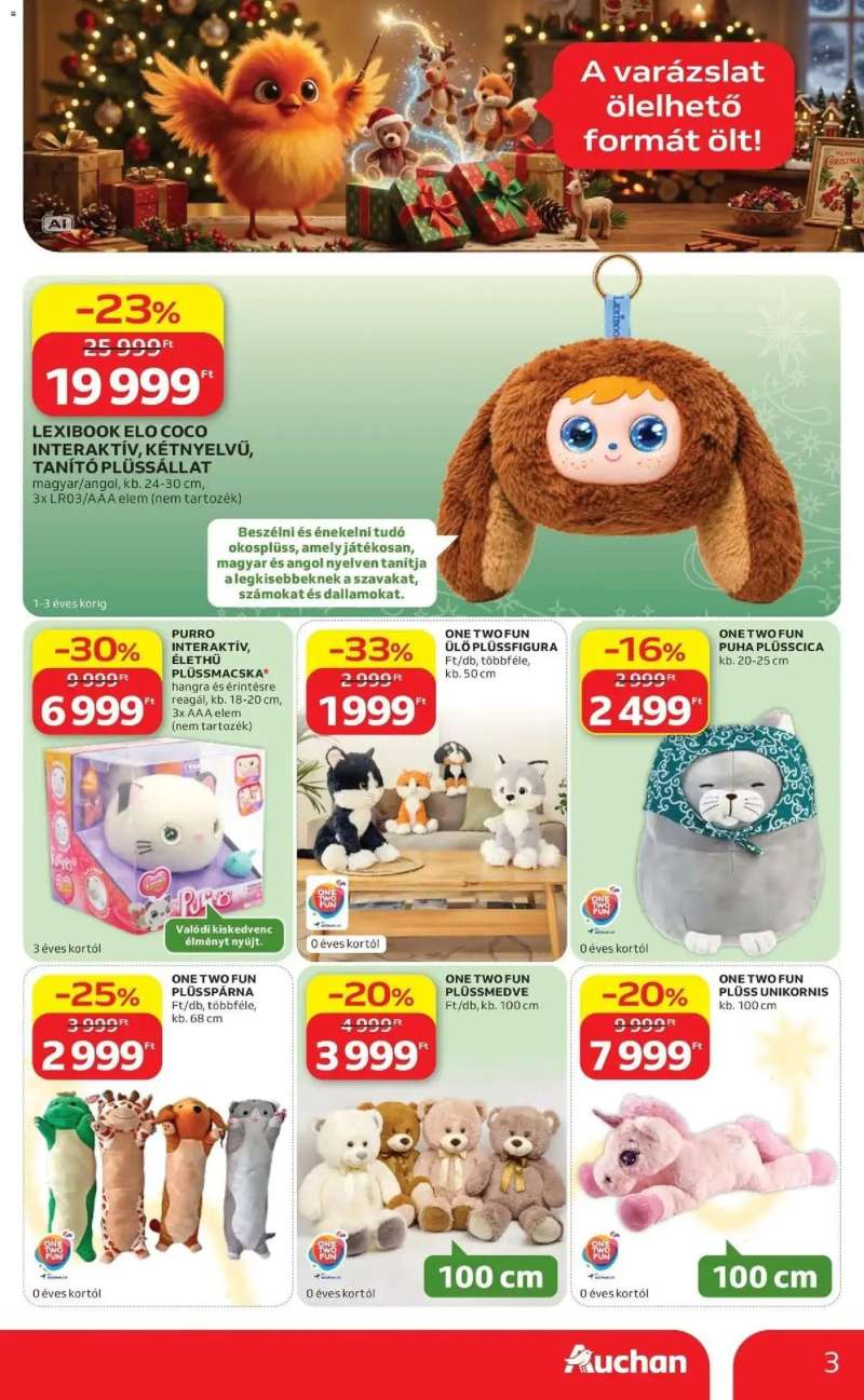 Auchan Auchan akciós újság Kecskemét 3 oldal