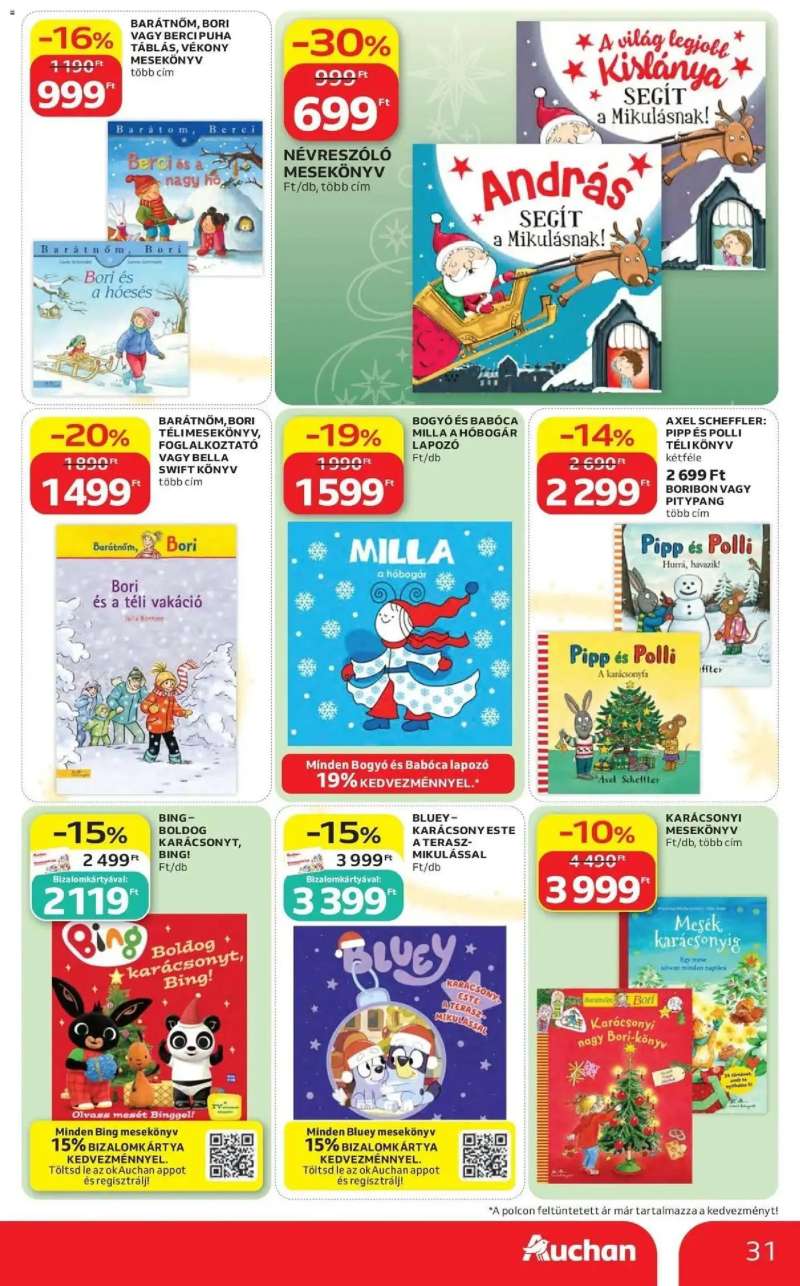 Auchan Auchan akciós újság Kecskemét 31 oldal