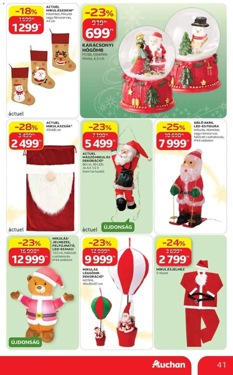 Auchan Auchan akciós újság Kecskemét 41 oldal