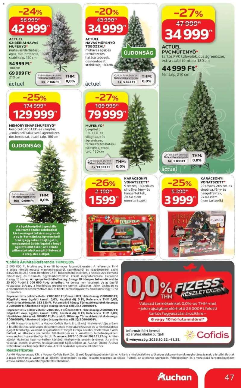 Auchan Auchan akciós újság Kecskemét 47 oldal