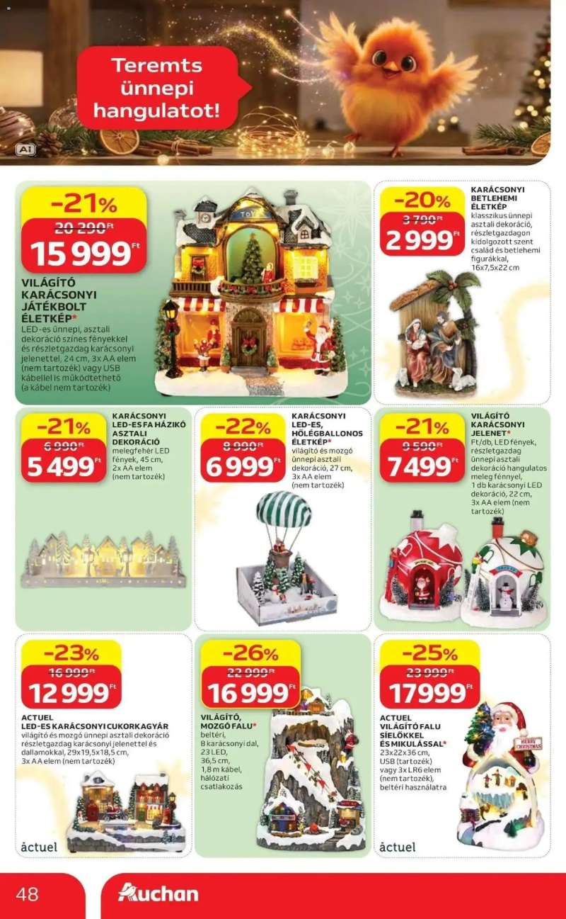 Auchan Auchan akciós újság Kecskemét 48 oldal