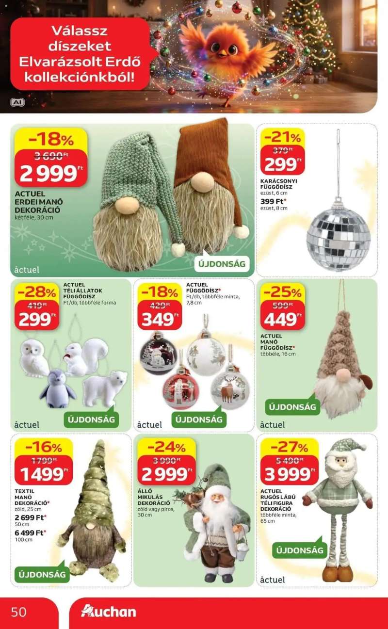 Auchan Auchan akciós újság Kecskemét 50 oldal