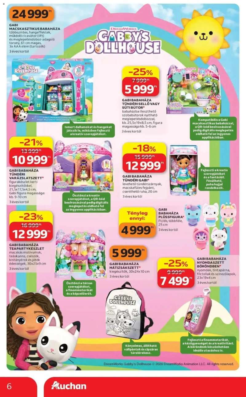 Auchan Auchan akciós újság Kecskemét 6 oldal