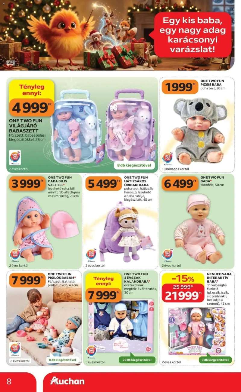 Auchan Auchan akciós újság Kecskemét 8 oldal
