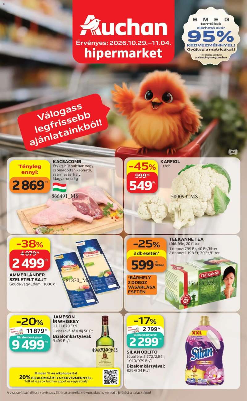 Auchan Auchan akciós újság 1 oldal