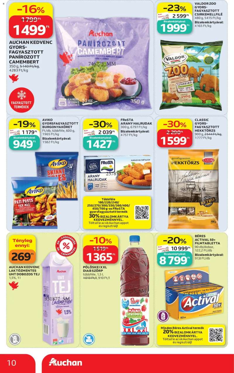 Auchan Auchan akciós újság 10 oldal