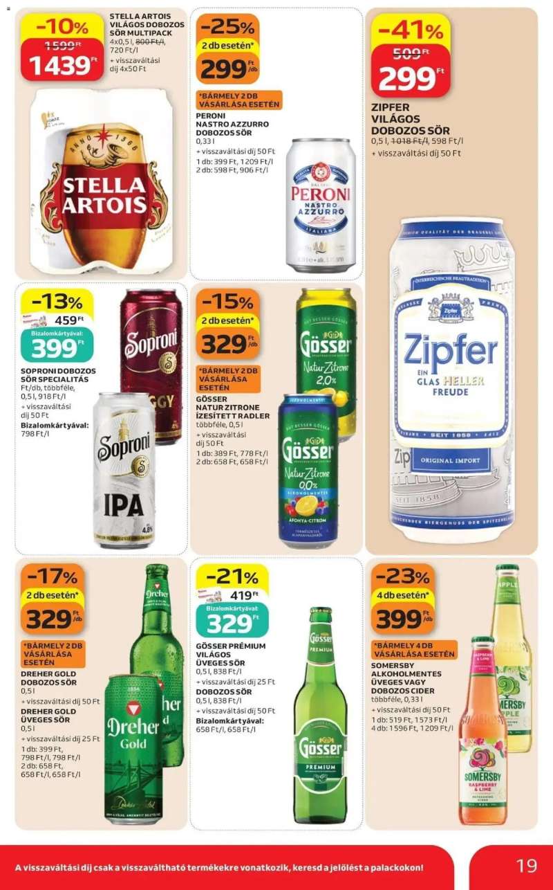 Auchan Auchan akciós újság 19 oldal