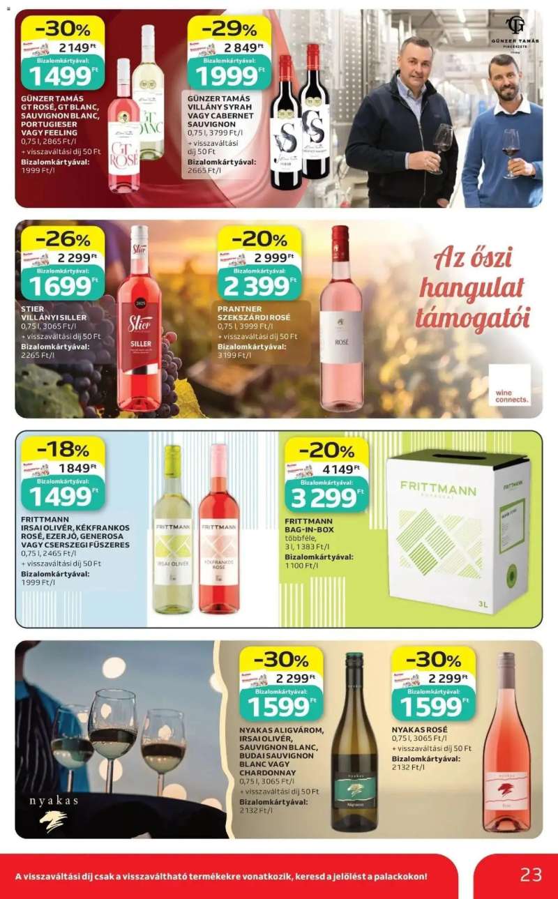 Auchan Auchan akciós újság 23 oldal