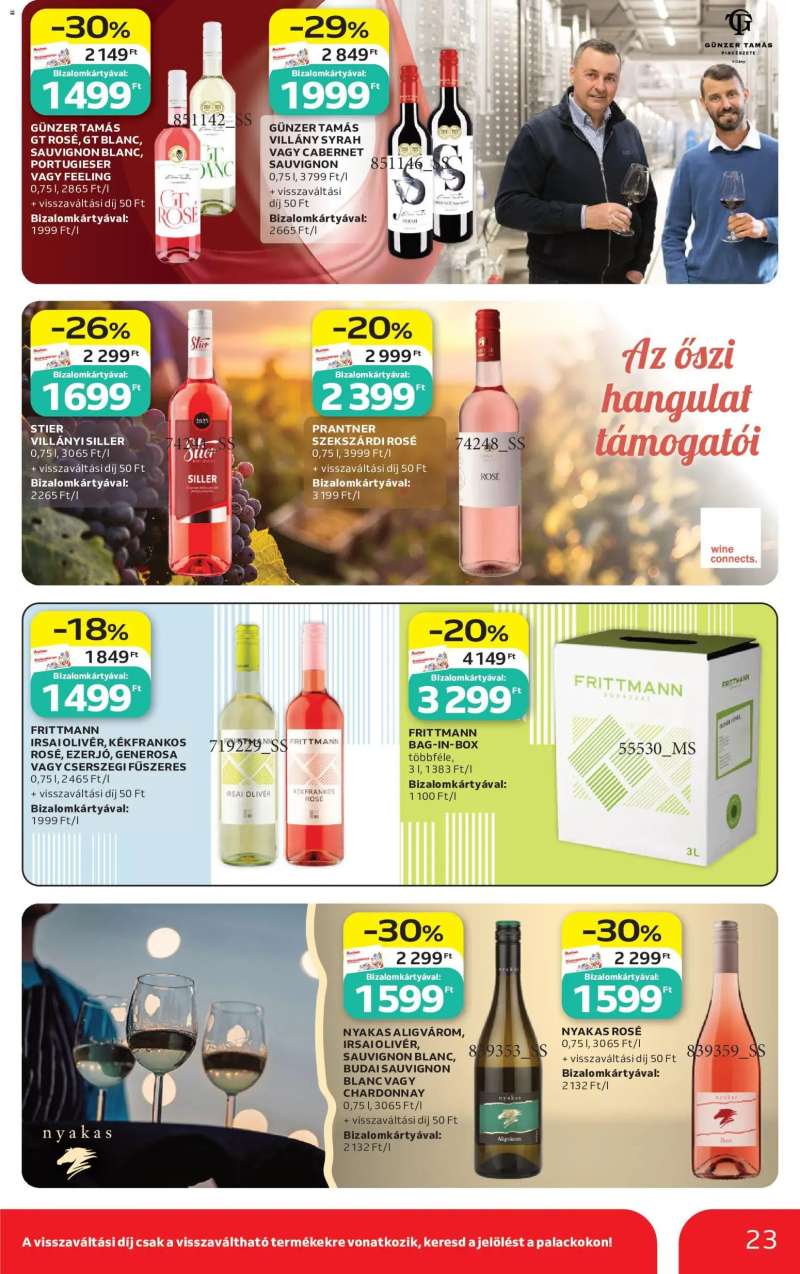 Auchan Auchan akciós újság 23 oldal