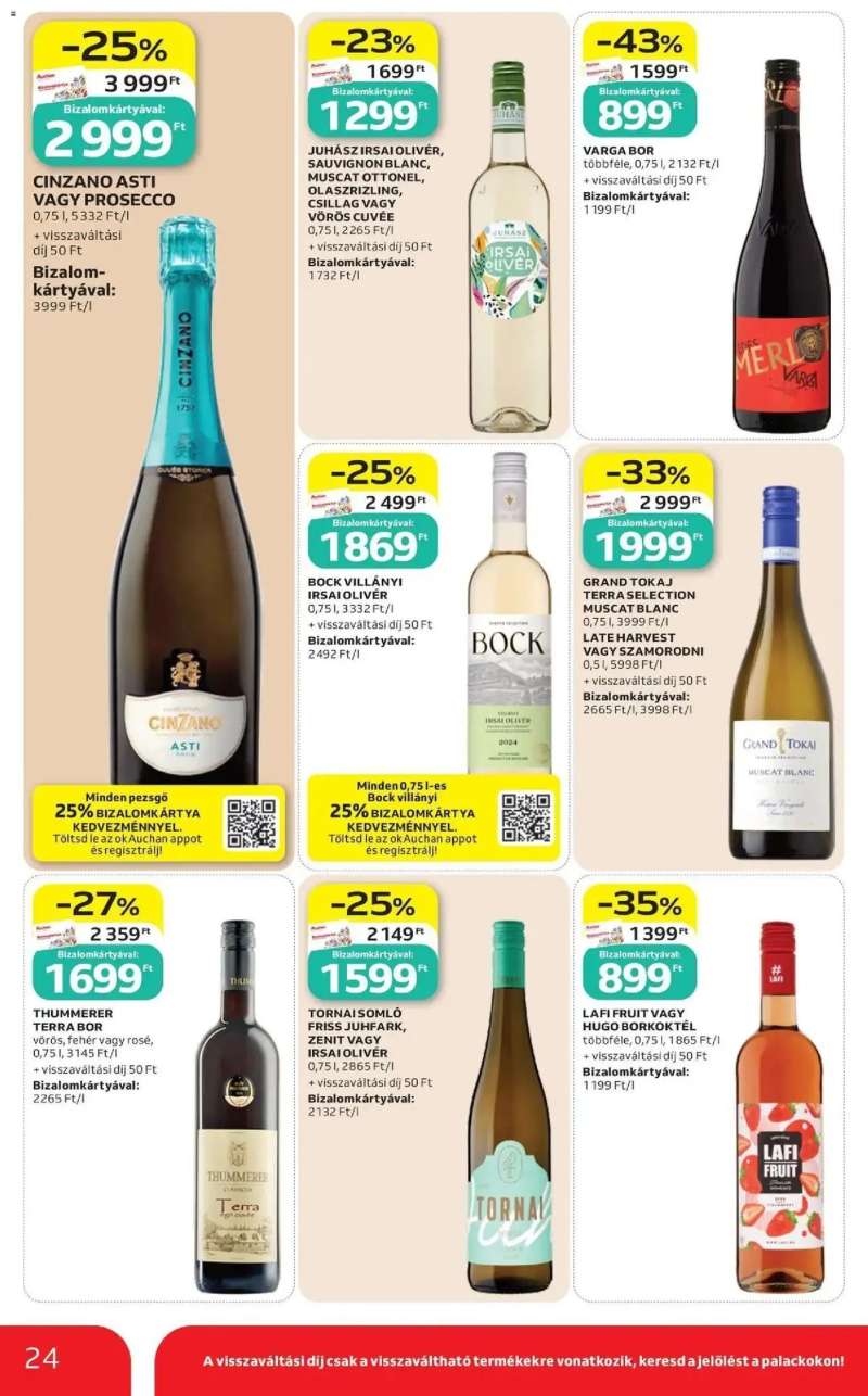 Auchan Auchan akciós újság 24 oldal