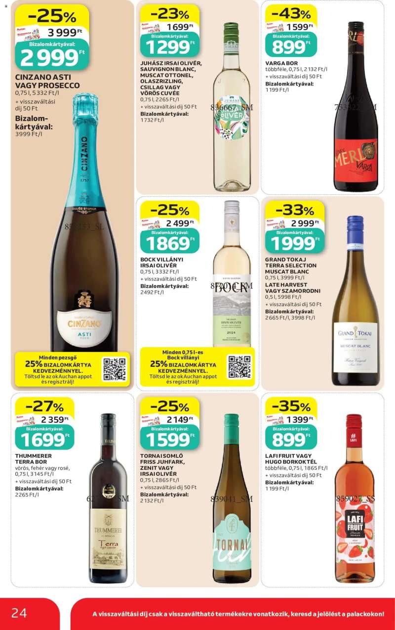 Auchan Auchan akciós újság 24 oldal