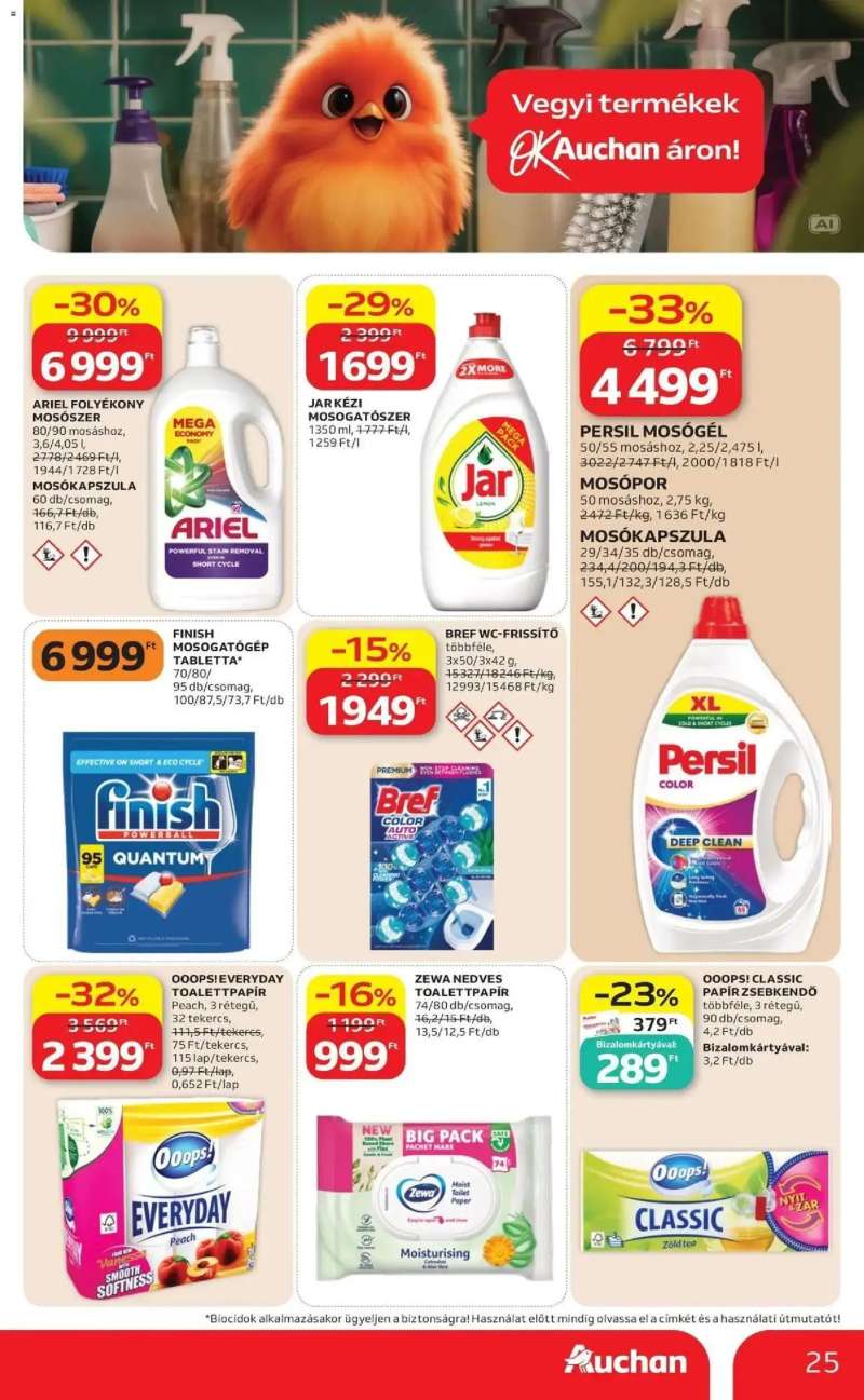 Auchan Auchan akciós újság 25 oldal
