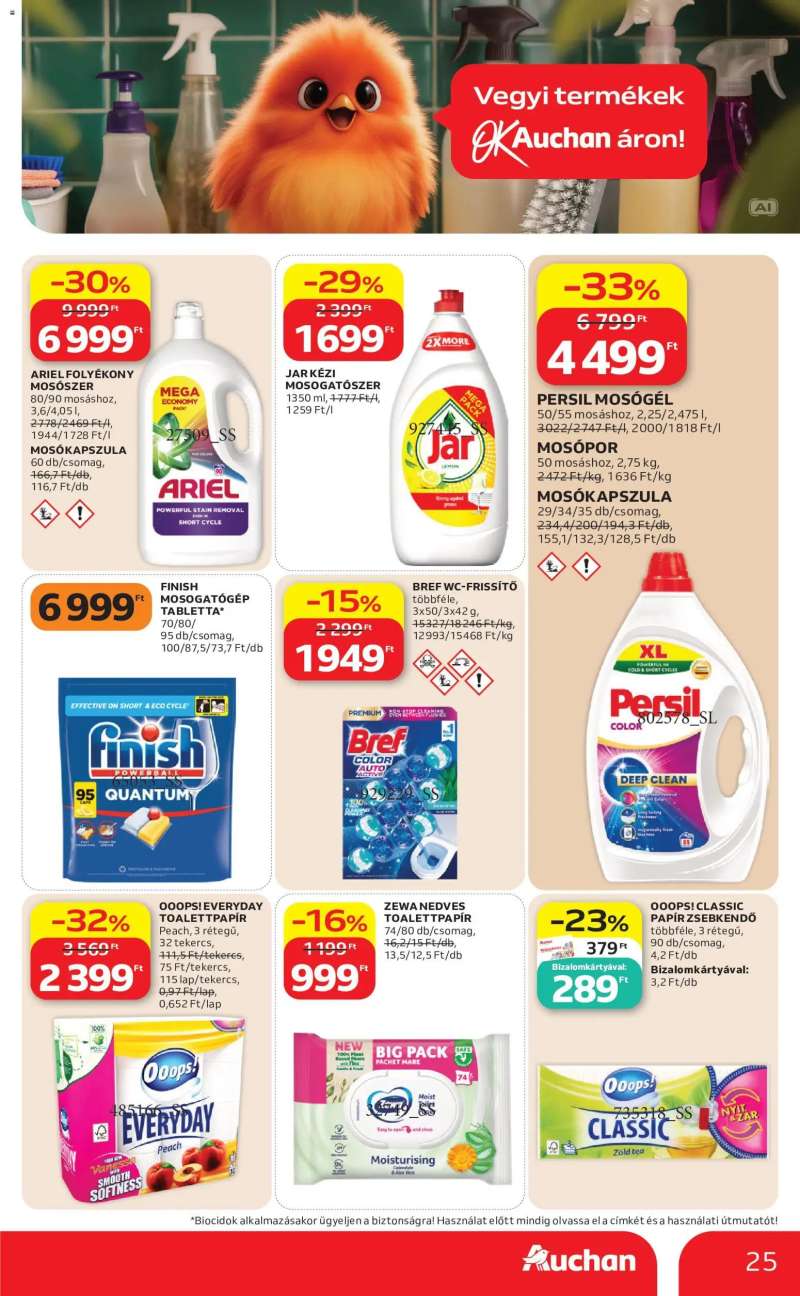 Auchan Auchan akciós újság 25 oldal