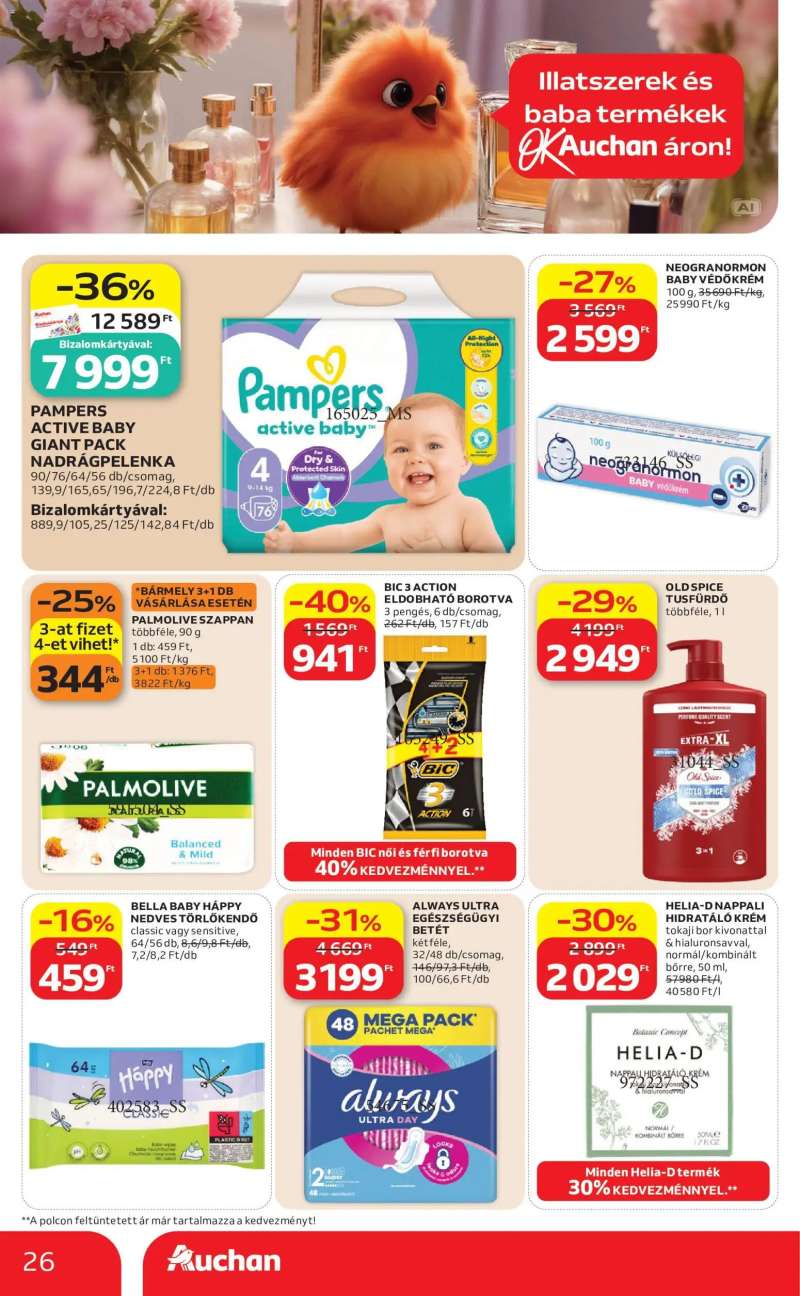 Auchan Auchan akciós újság 26 oldal