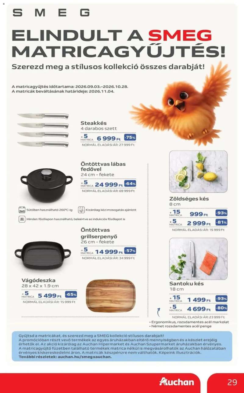 Auchan Auchan akciós újság 29 oldal