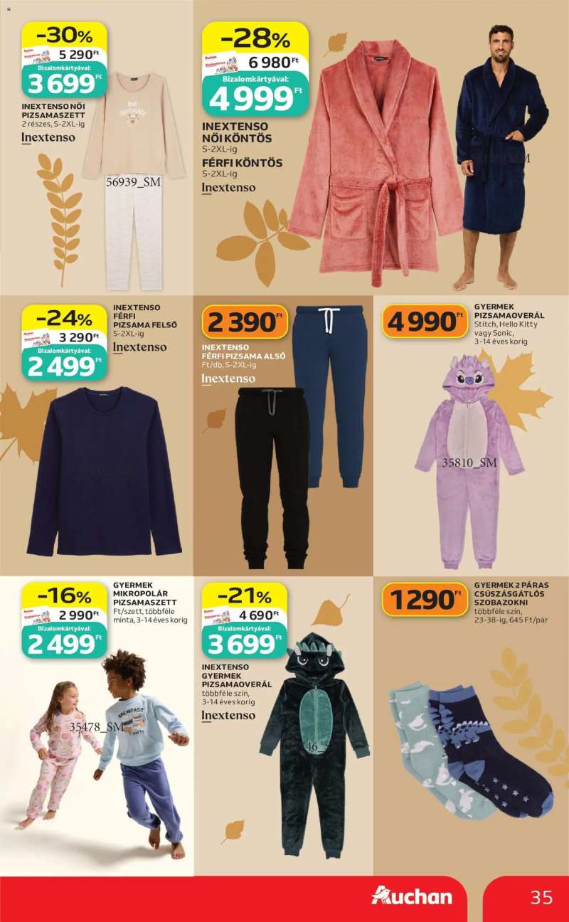 Auchan Auchan akciós újság 35 oldal