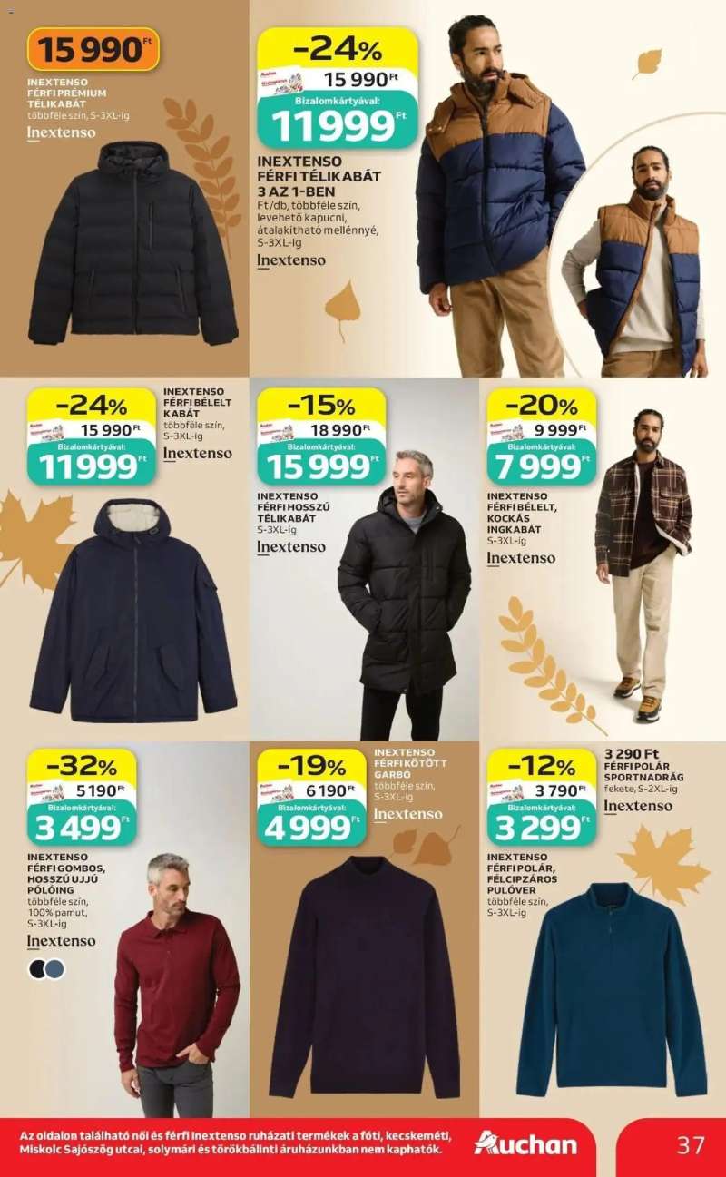 Auchan Auchan akciós újság 37 oldal
