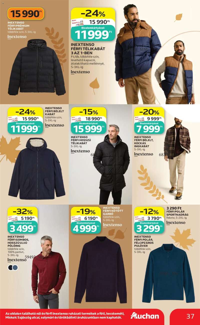 Auchan Auchan akciós újság 37 oldal