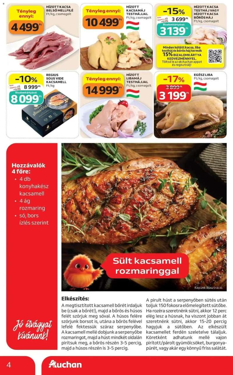 Auchan Auchan akciós újság 4 oldal