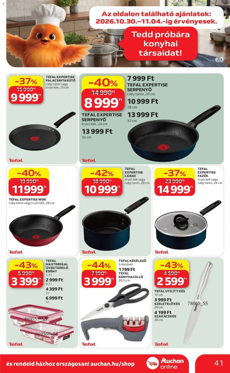 Auchan Auchan akciós újság 41 oldal