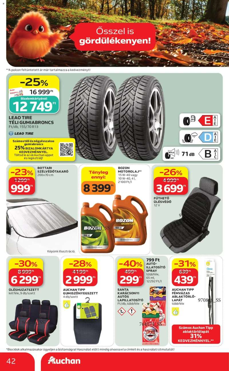 Auchan Auchan akciós újság 42 oldal